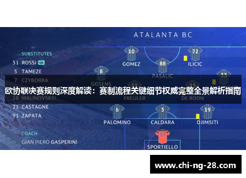 欧协联决赛规则深度解读：赛制流程关键细节权威完整全景解析指南